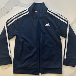 Adidas Navy Blue Jacket – Kids Size 6